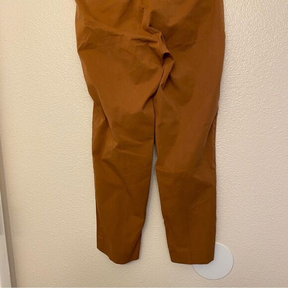 J Crew tan camel stretch dress Pants trousers office slacks BF401 cotton blend 2 - Picture 2 of 11